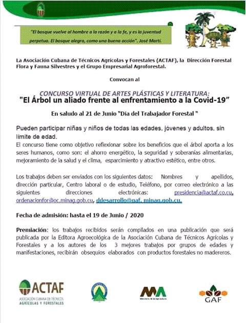 Concurso por el Dia del trabajador Forestal